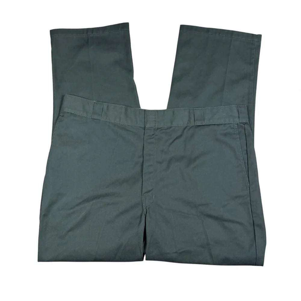 Dickies 874 Olive Green Original Fit Work Pants - Size 42x32